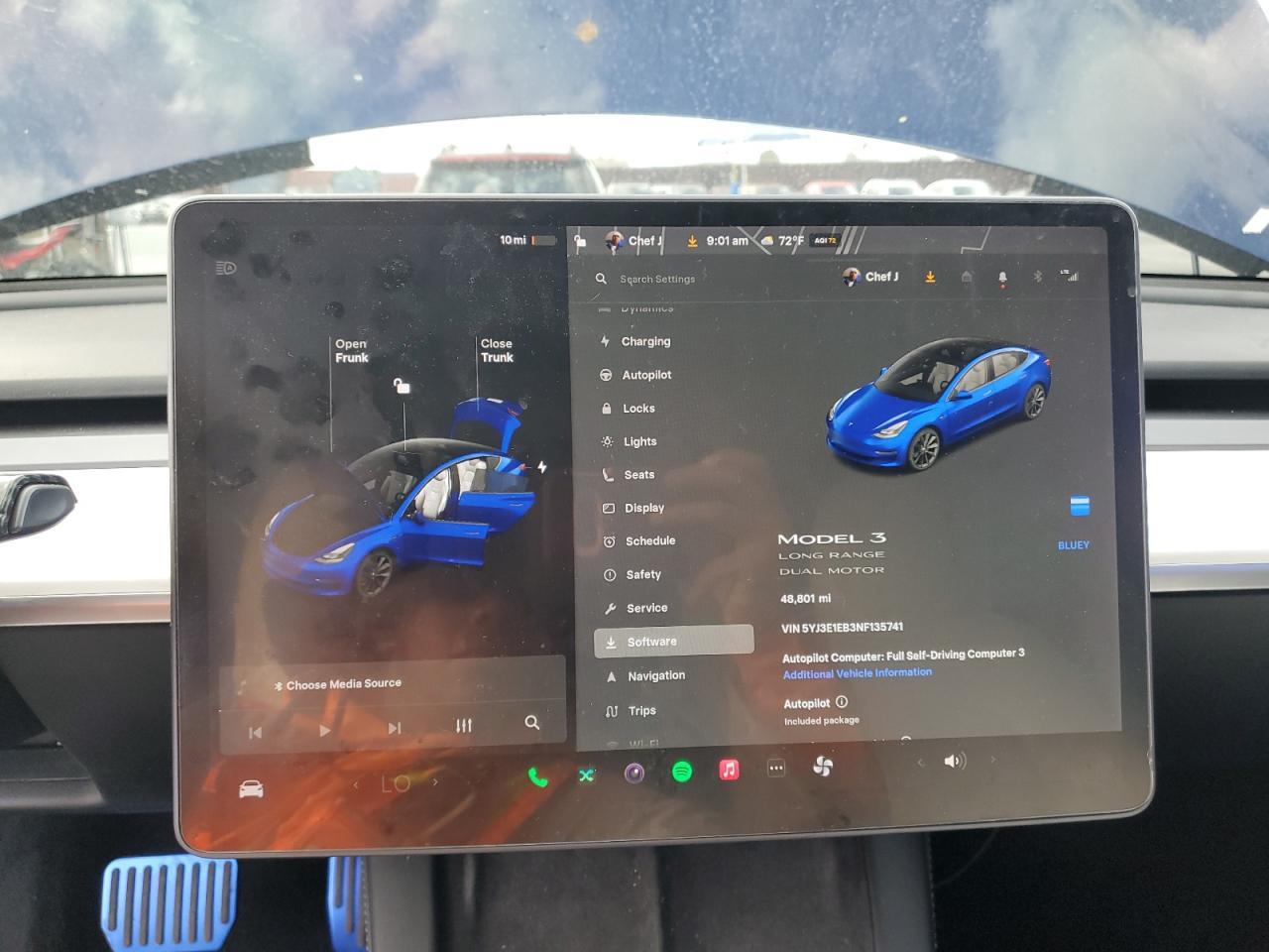 2022 TESLA MODEL 3