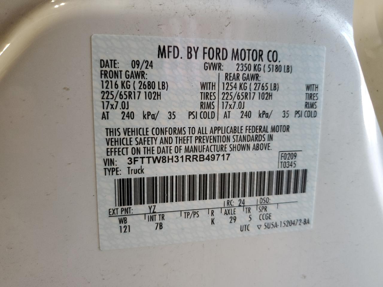 2024 FORD Maverick