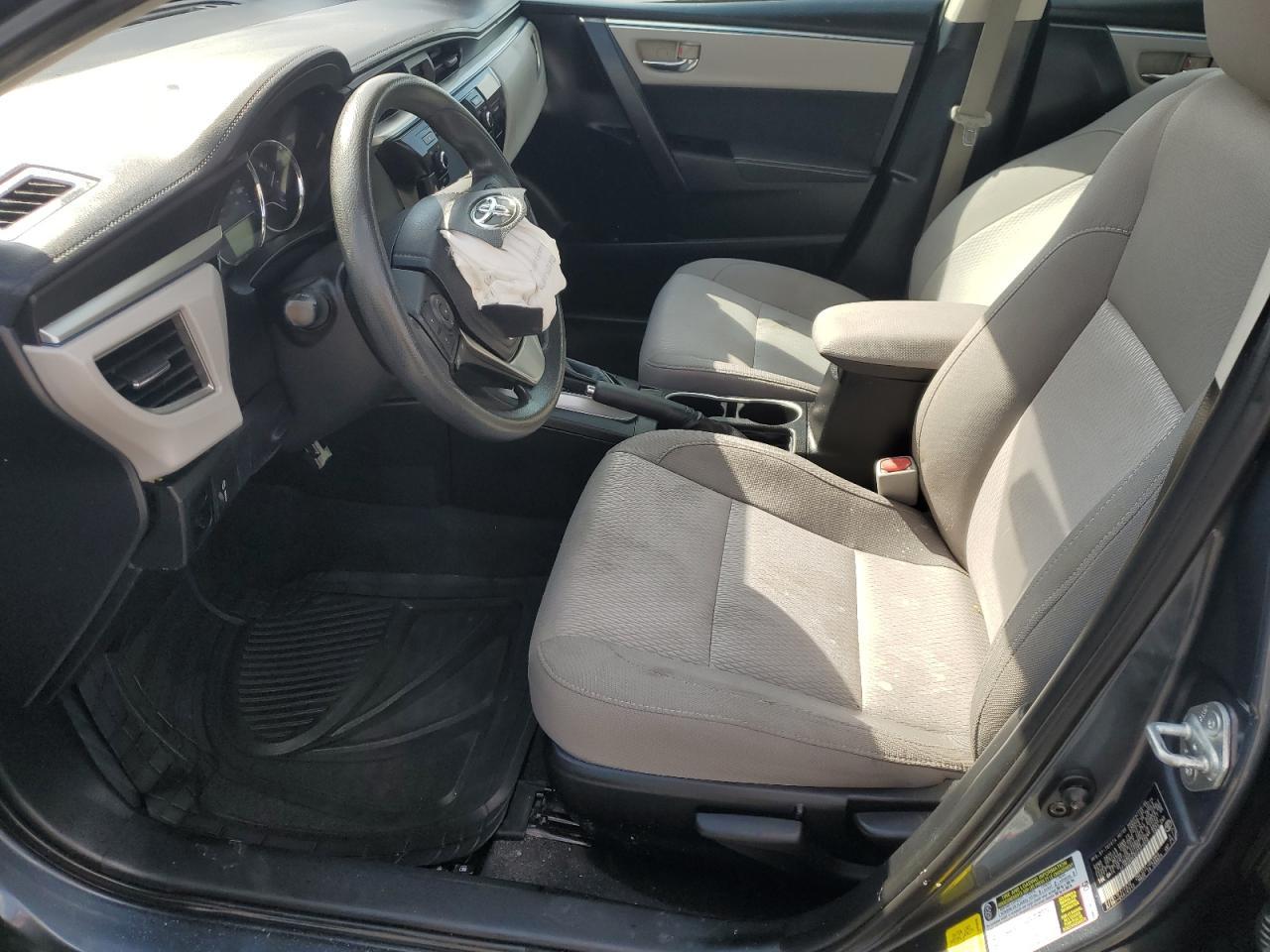 2015 TOYOTA COROLLA