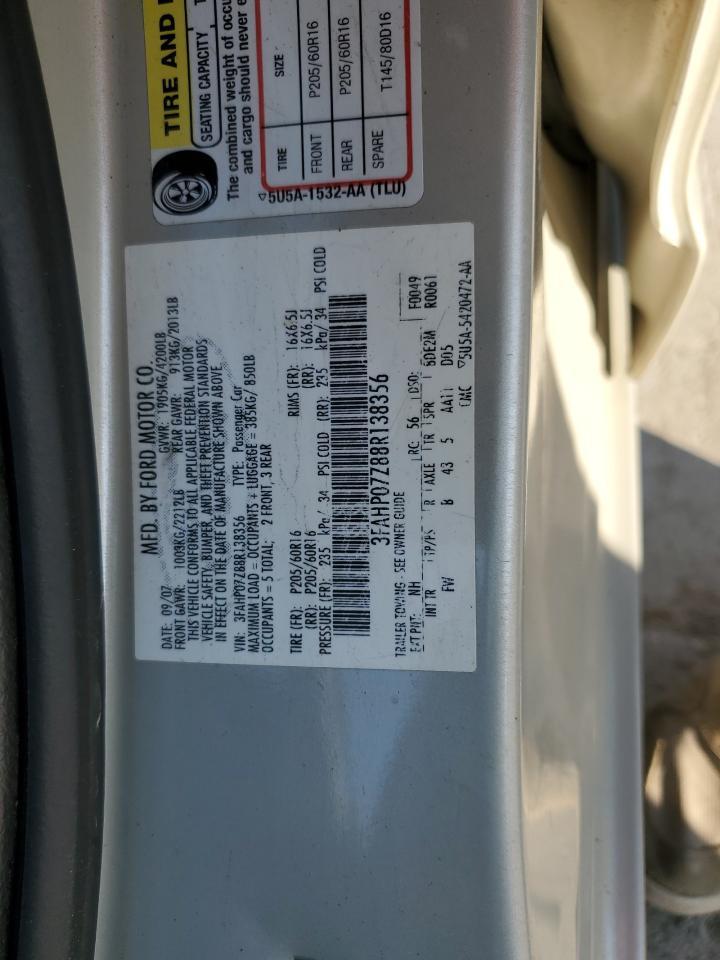 2008 FORD FUSION