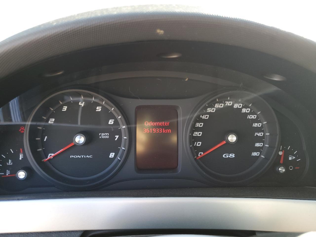 2009 PONTIAC G8