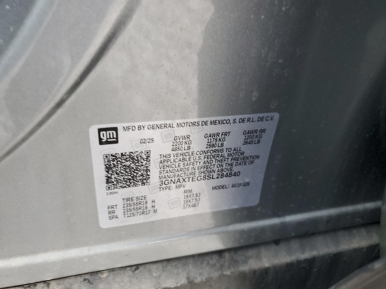 2025 CHEVROLET EQUINOX