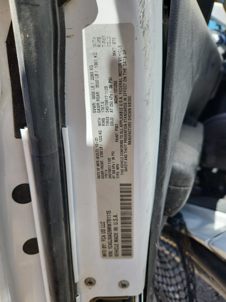 2021 JEEP WRANGLER