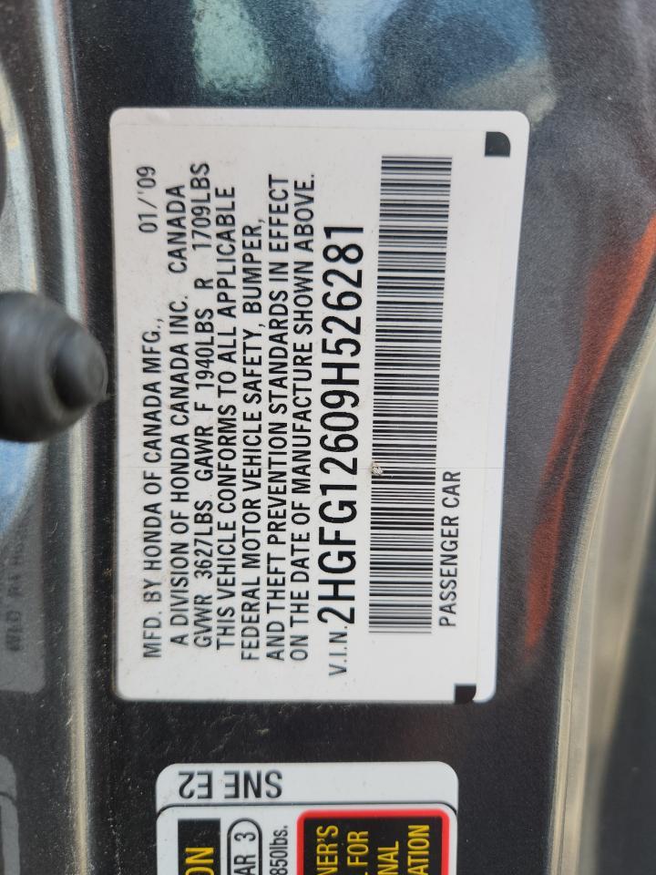 2009 HONDA CIVIC