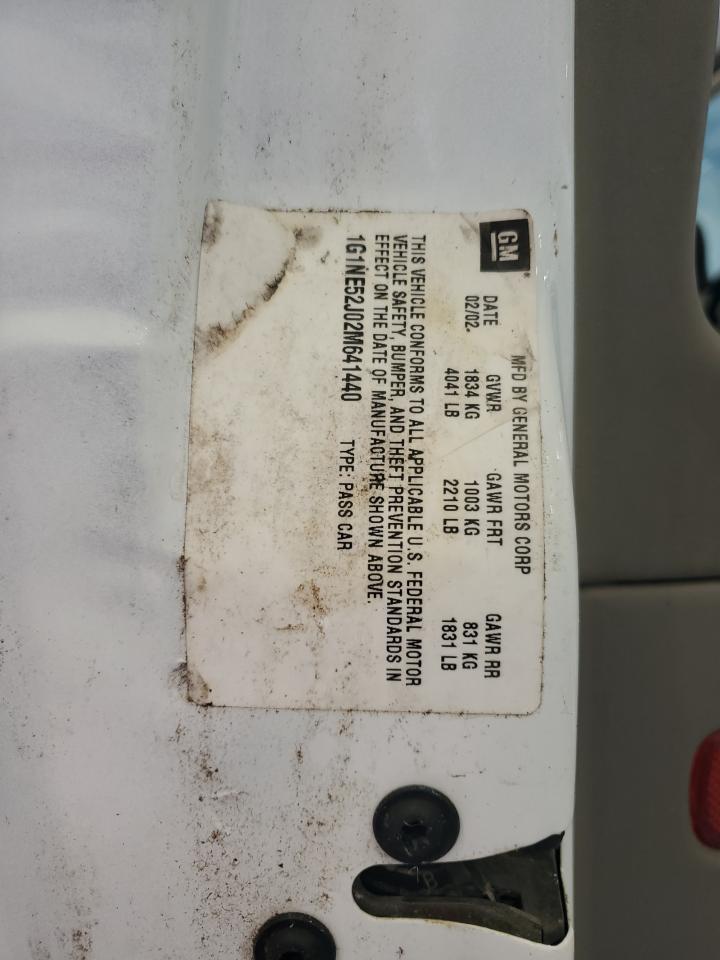 2002 CHEVROLET MALIBU