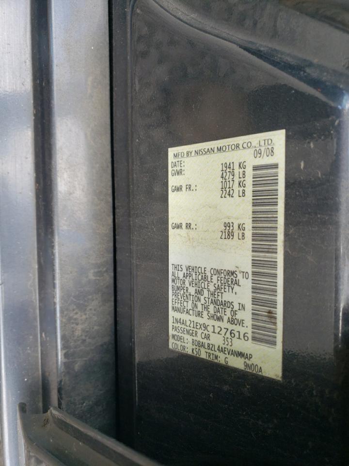 2009 NISSAN ALTIMA