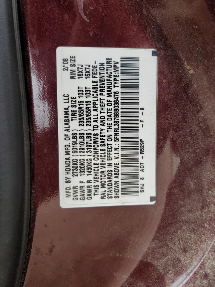 2008 HONDA ODYSSEY