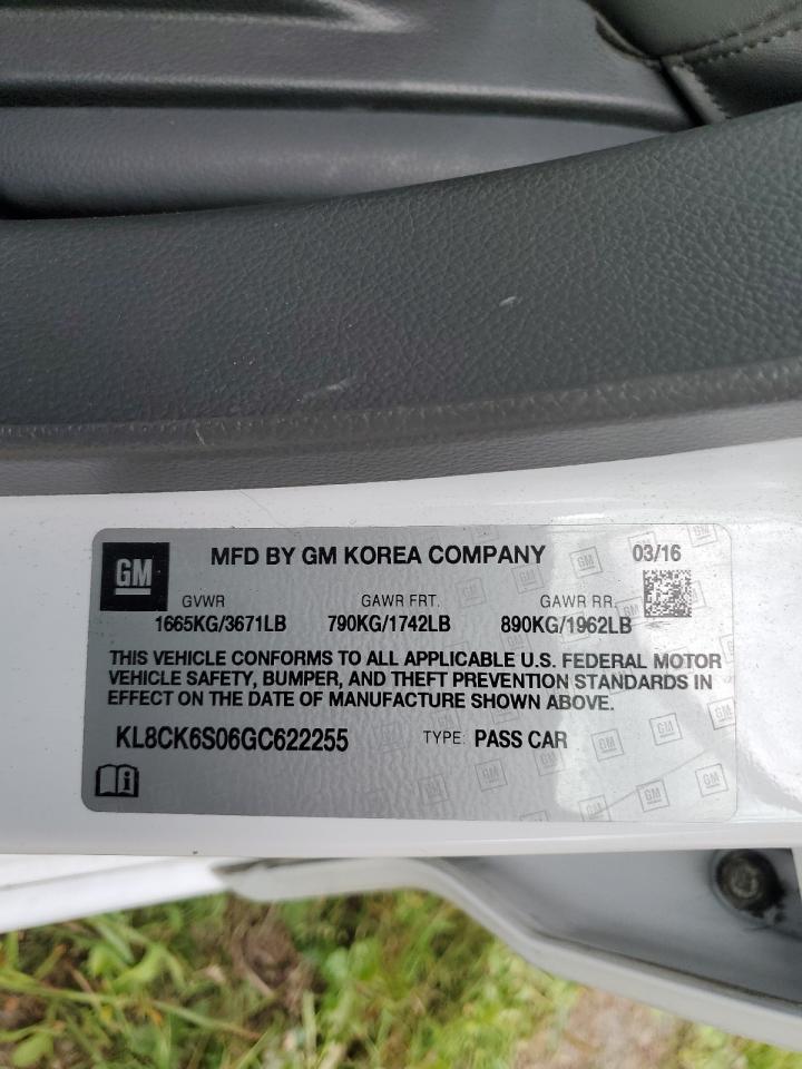 2016 CHEVROLET Spark EV