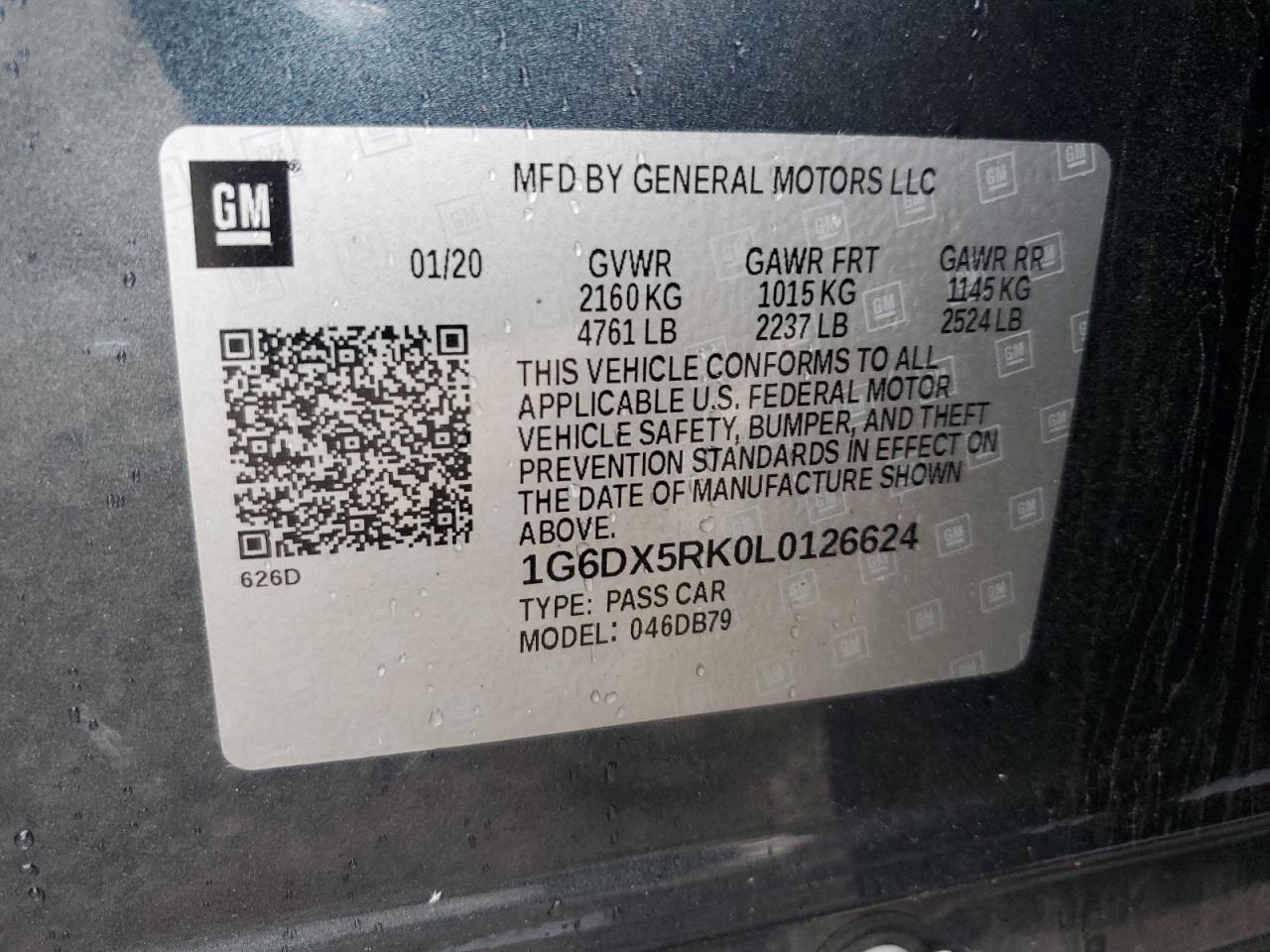 2020 CADILLAC CT5
