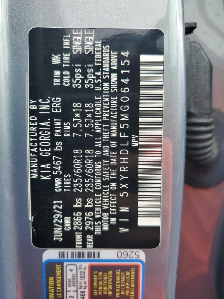 2021 KIA SORENTO