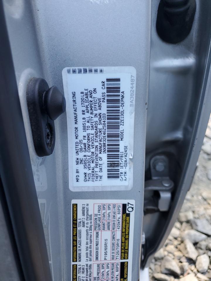 2006 TOYOTA COROLLA