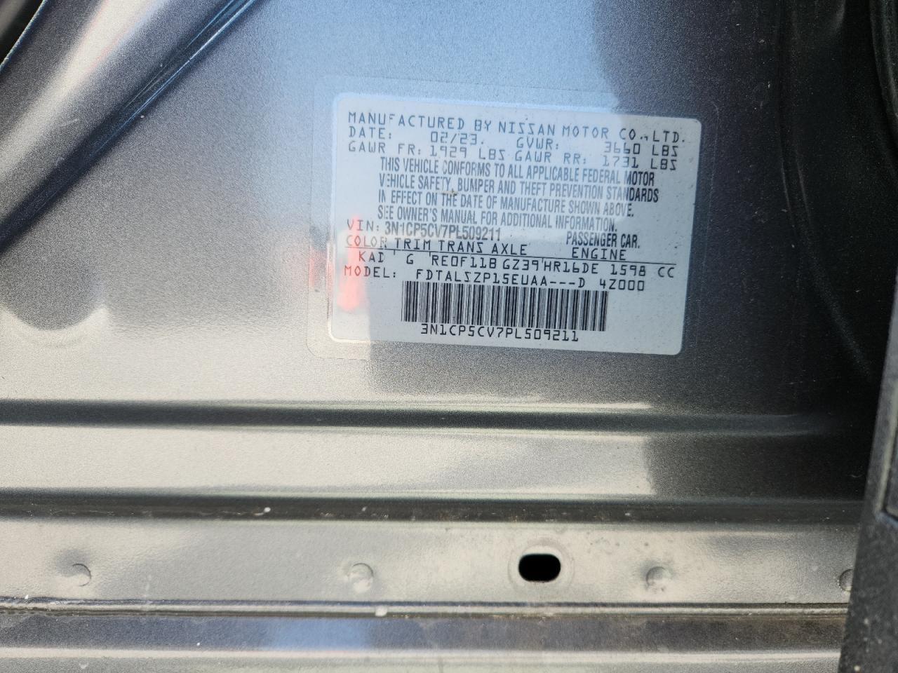 2023 NISSAN KICKS