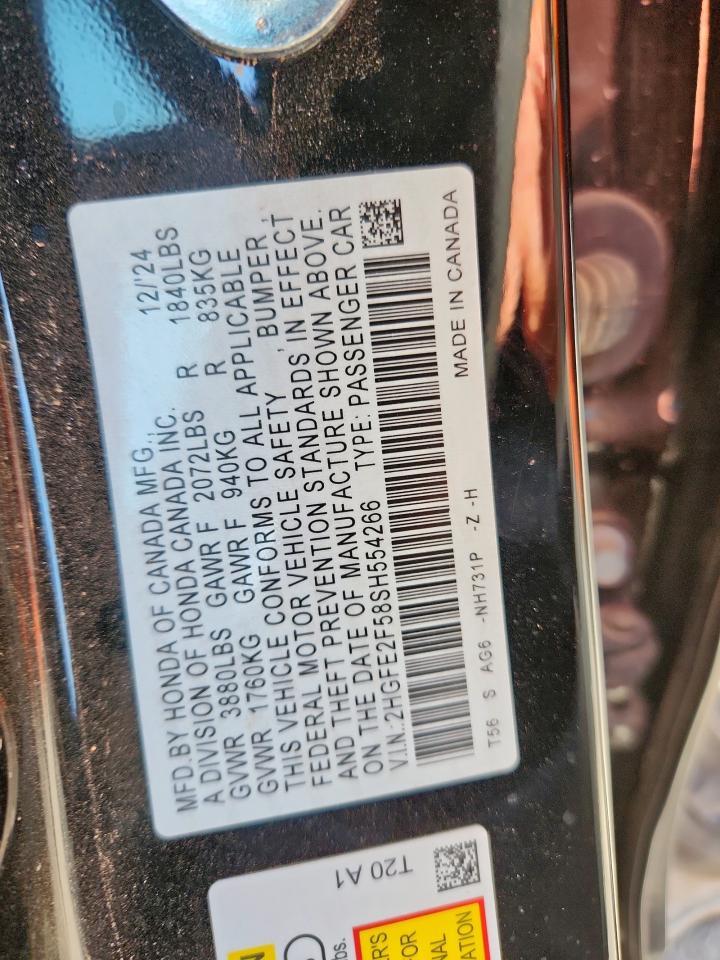 2025 HONDA CIVIC