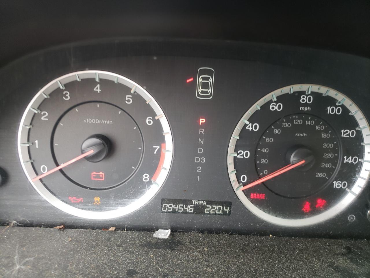2012 HONDA ACCORD