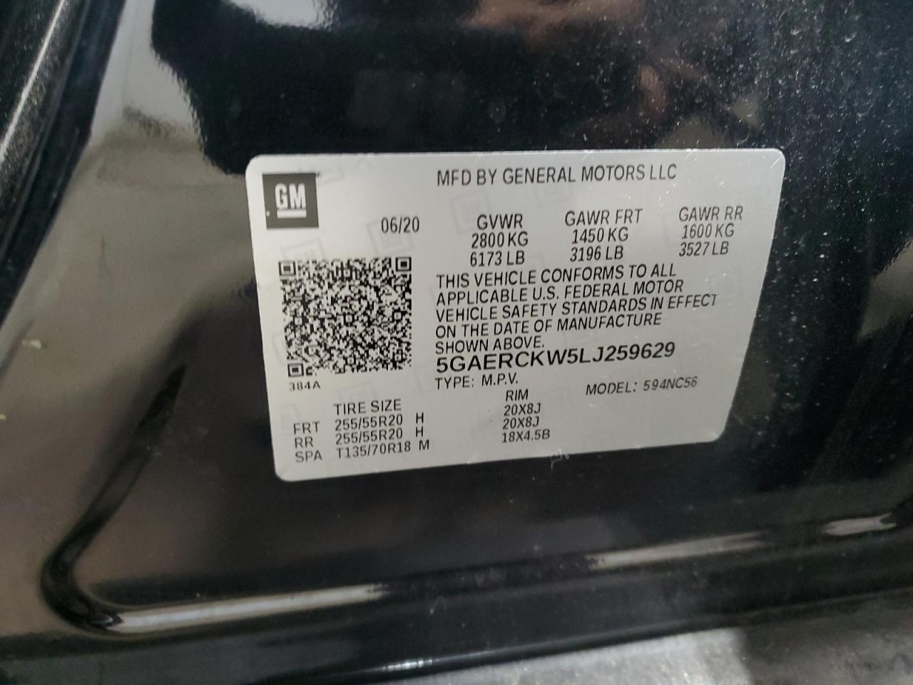 2020 BUICK ENCLAVE