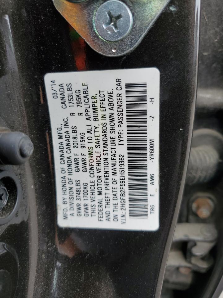 2014 HONDA CIVIC