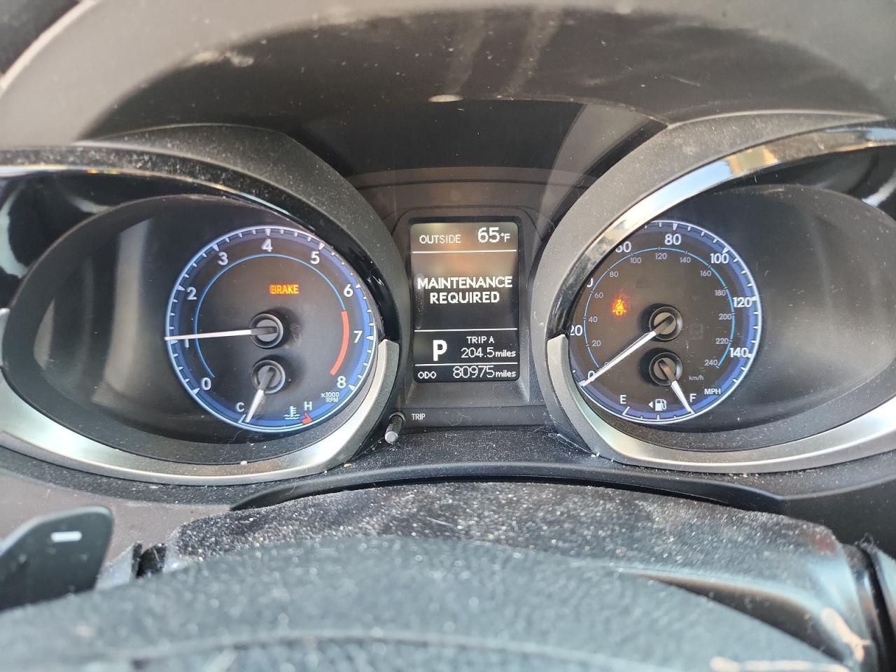 2014 TOYOTA COROLLA