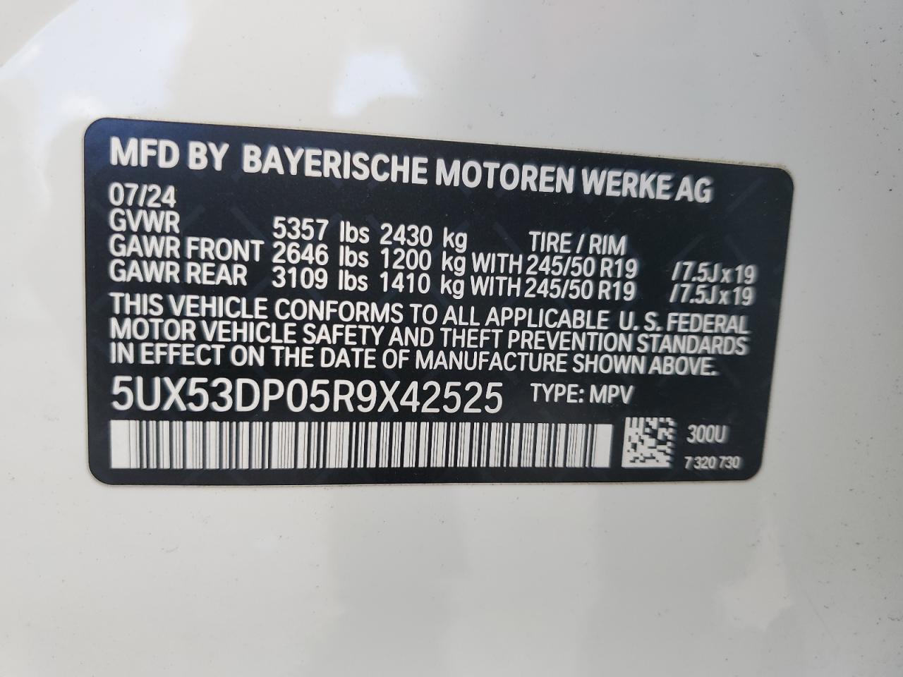 2024 BMW X3