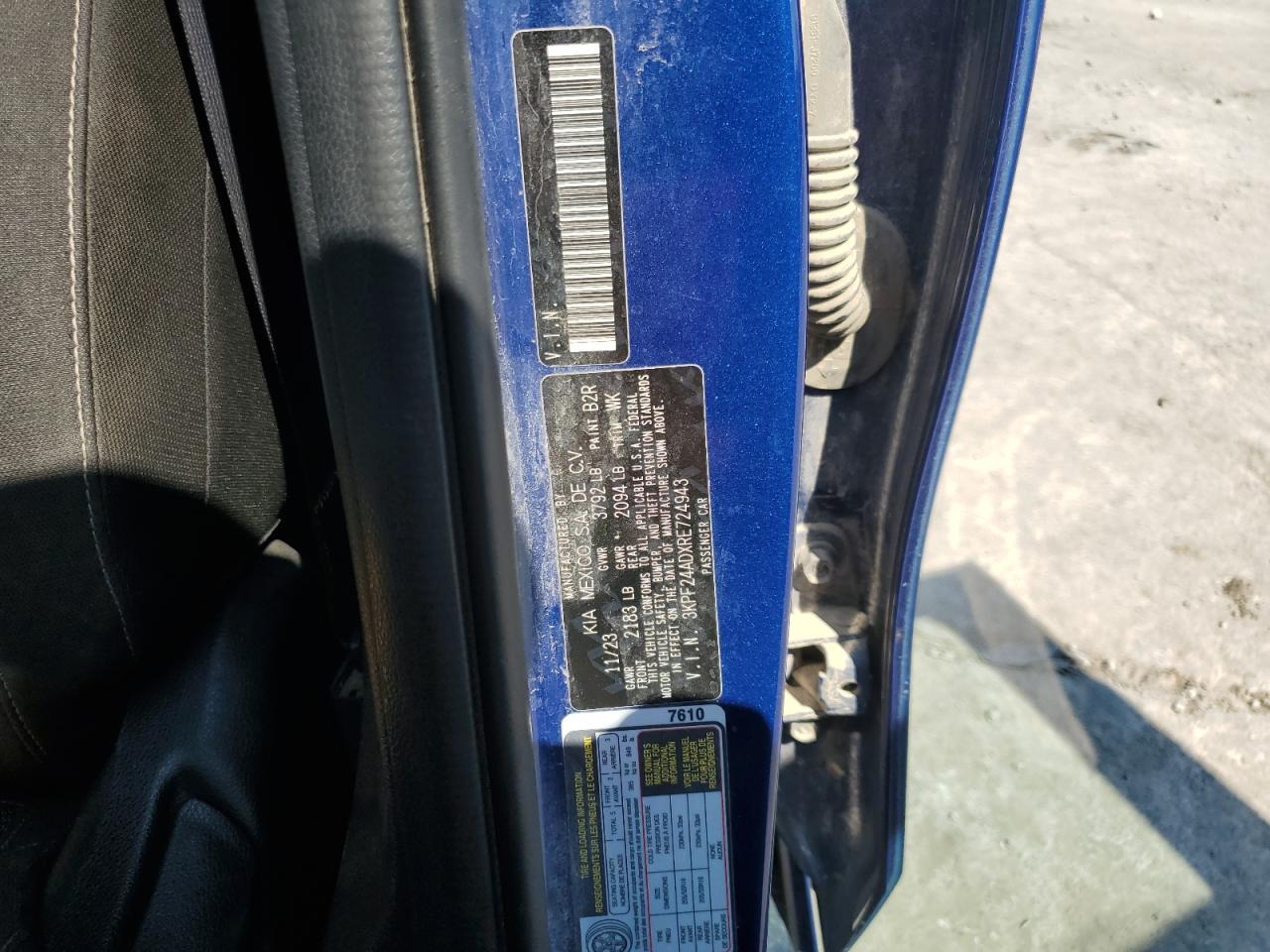 2024 KIA FORTE