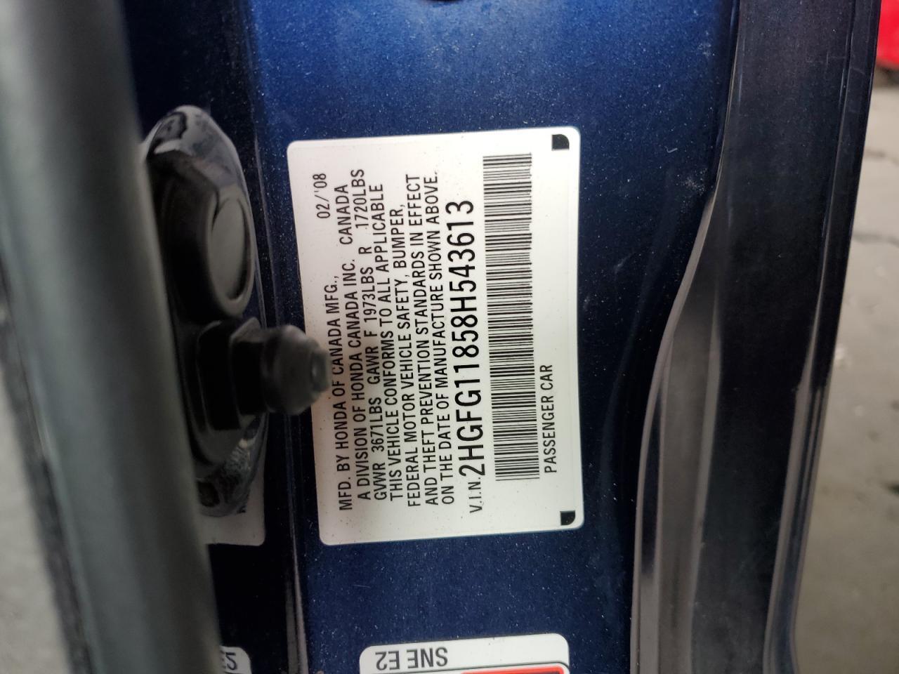2008 HONDA CIVIC