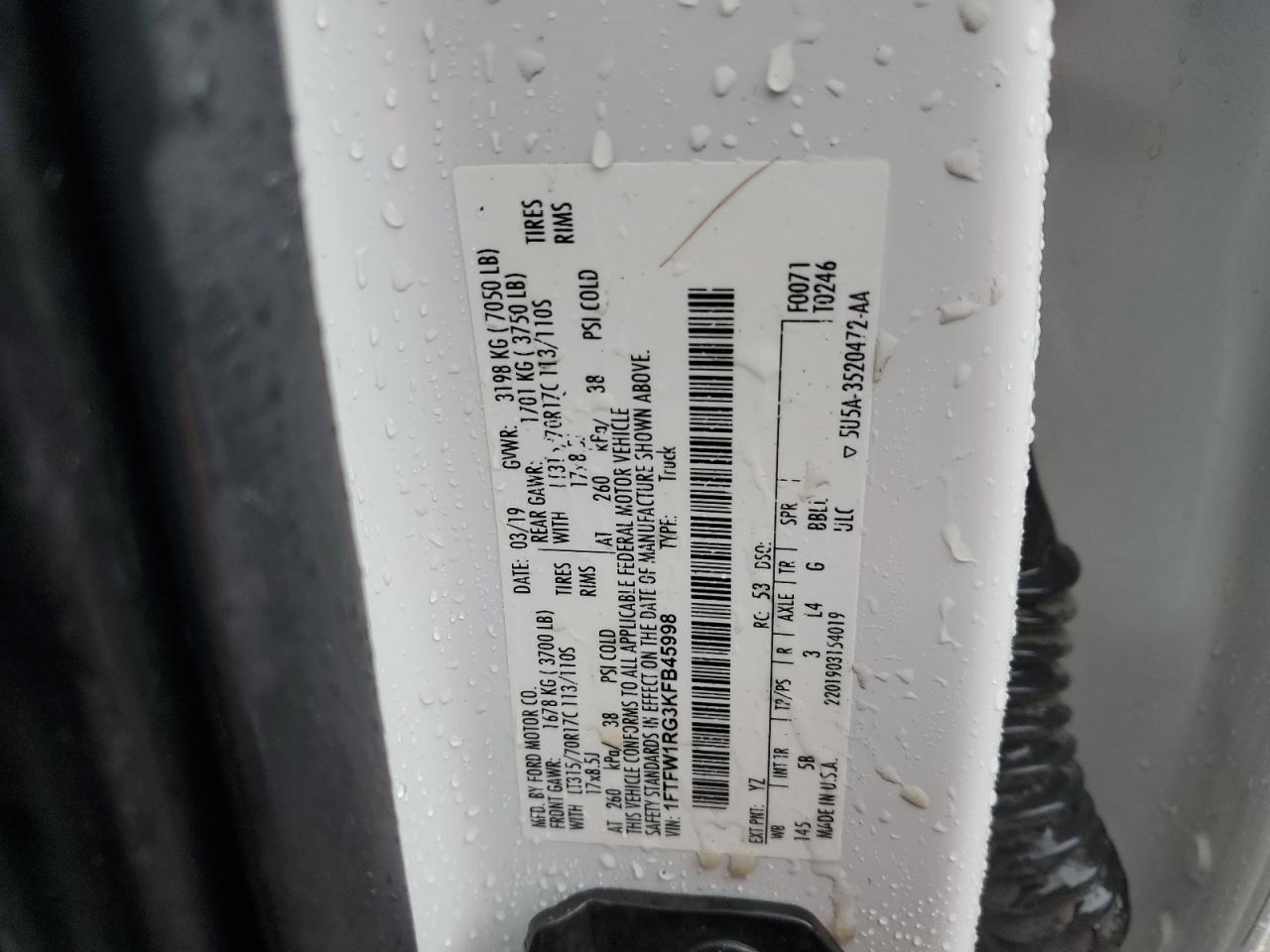 2019 FORD F-150