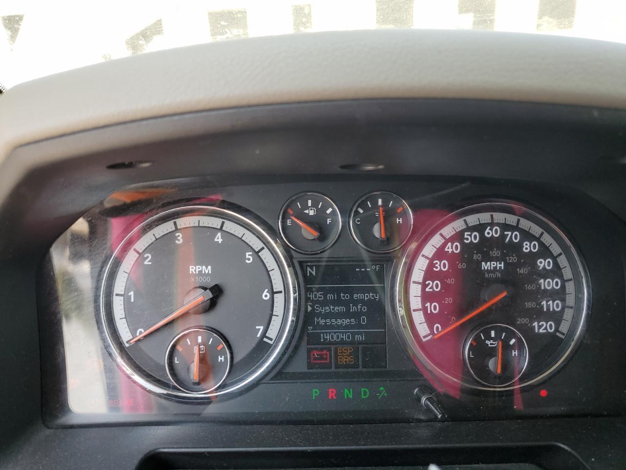 2009 DODGE RAM 1500