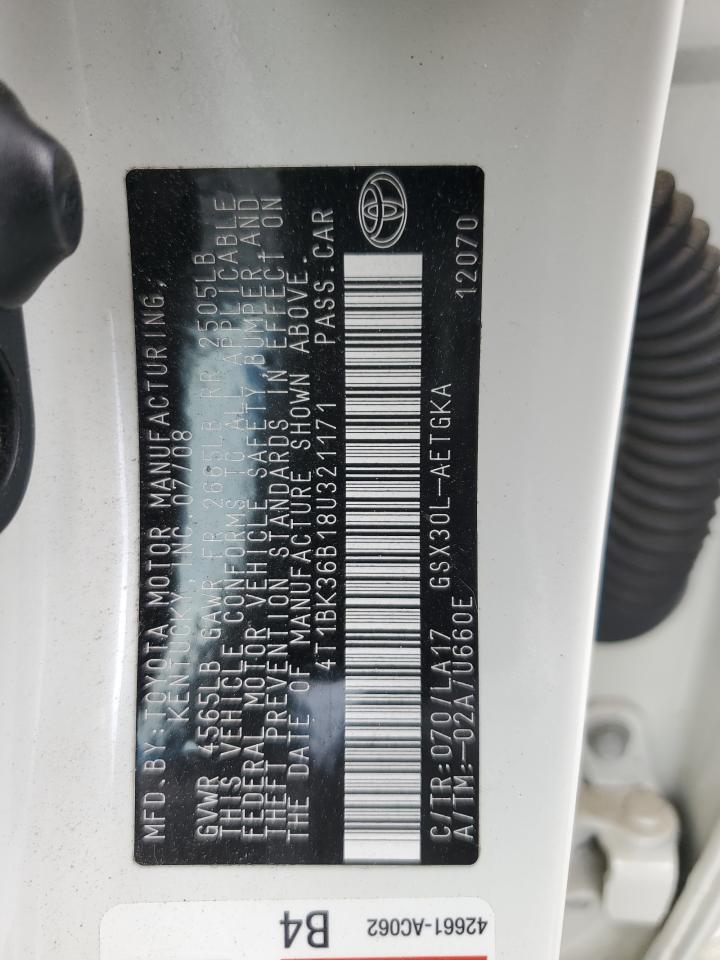 2008 TOYOTA Avalon