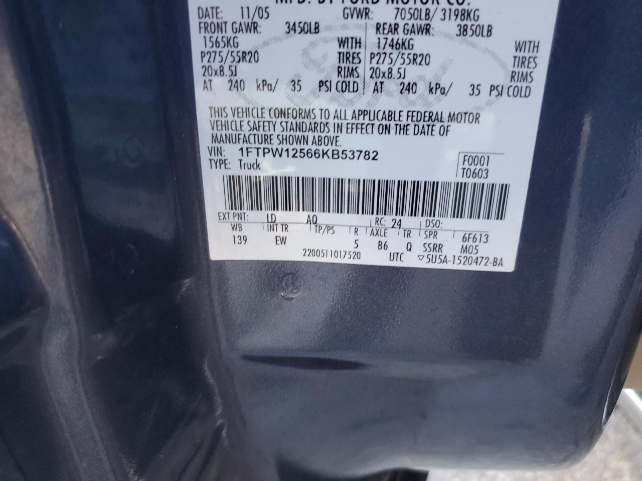 2006 FORD F-150