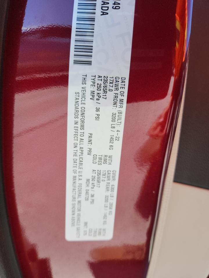 2022 CHRYSLER Pacifica