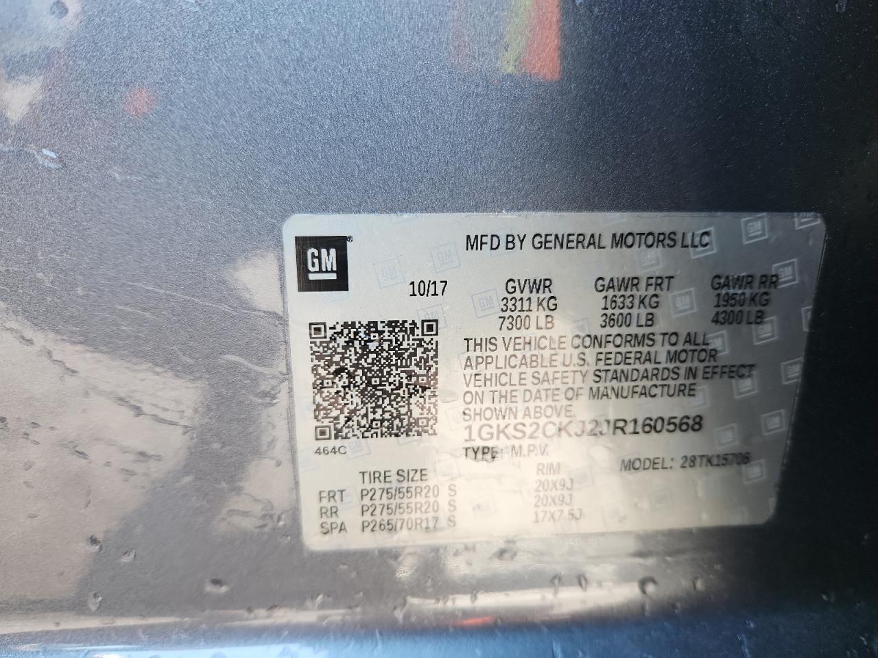 2018 GMC Yukon
