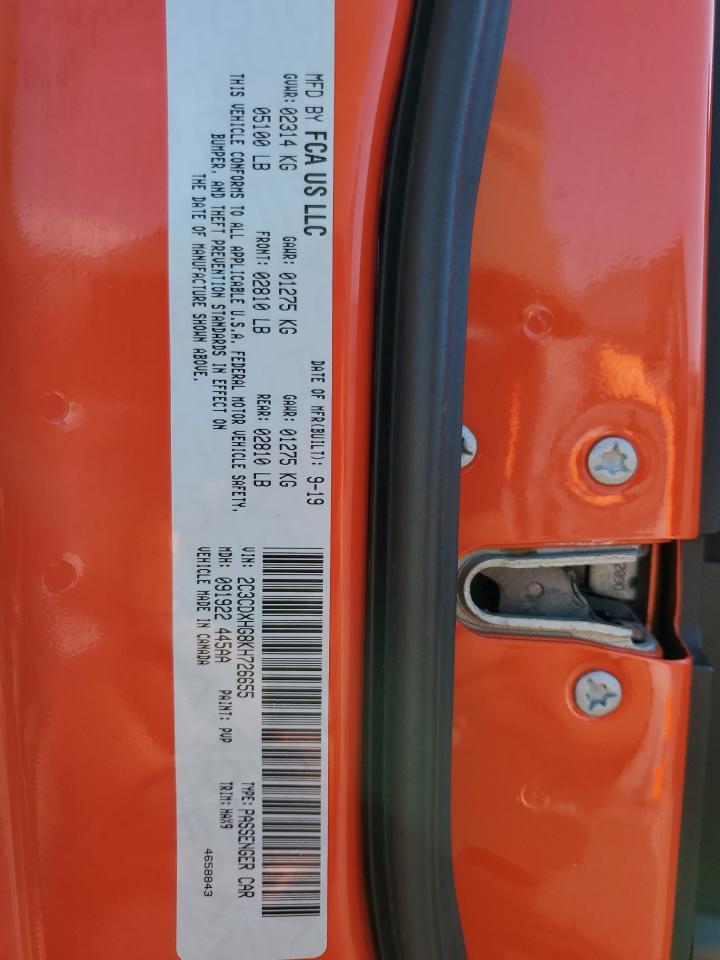 2019 DODGE CHARGER