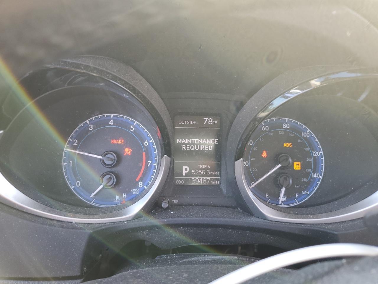 2015 TOYOTA COROLLA