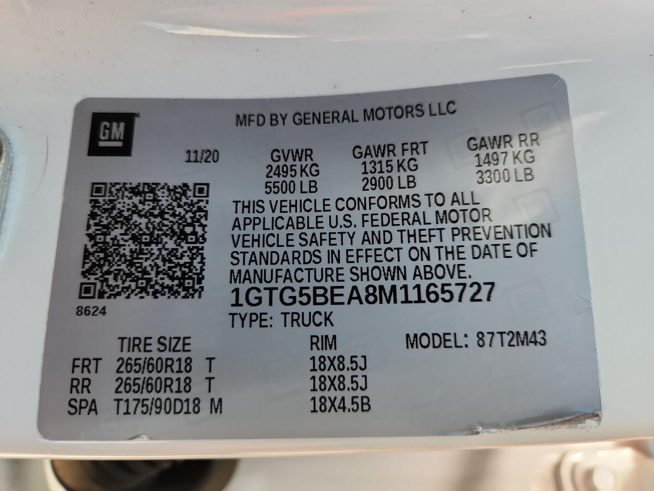 2021 GMC CANYON