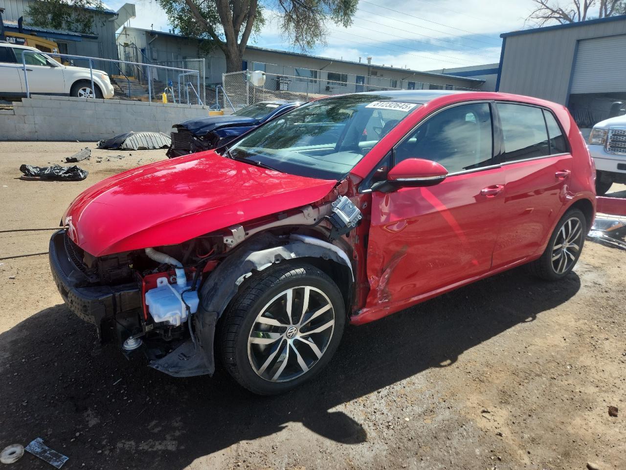 2017 VOLKSWAGEN GOLF