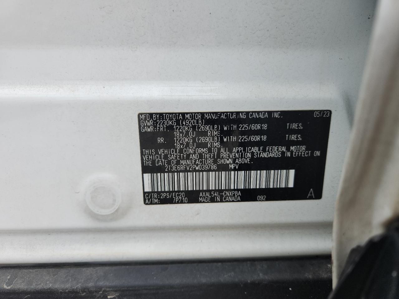 2023 TOYOTA RAV4