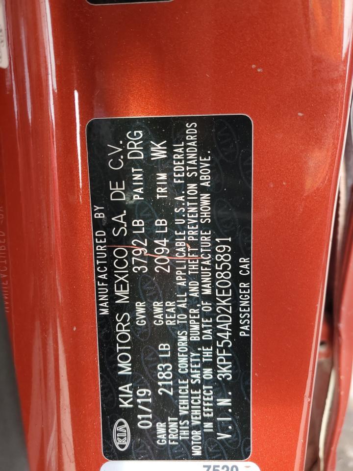 2019 KIA FORTE