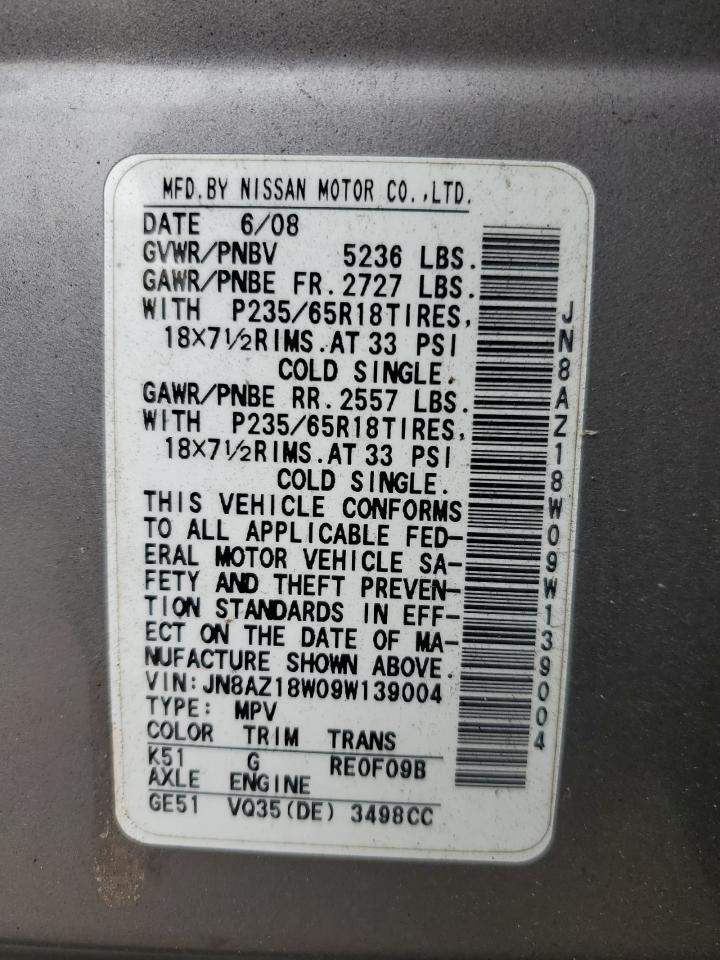 2009 NISSAN MURANO