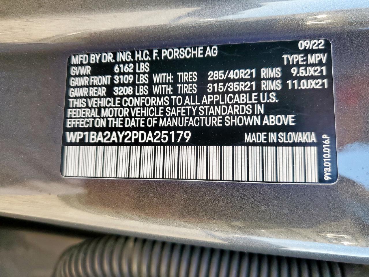 2023 PORSCHE CAYENNE