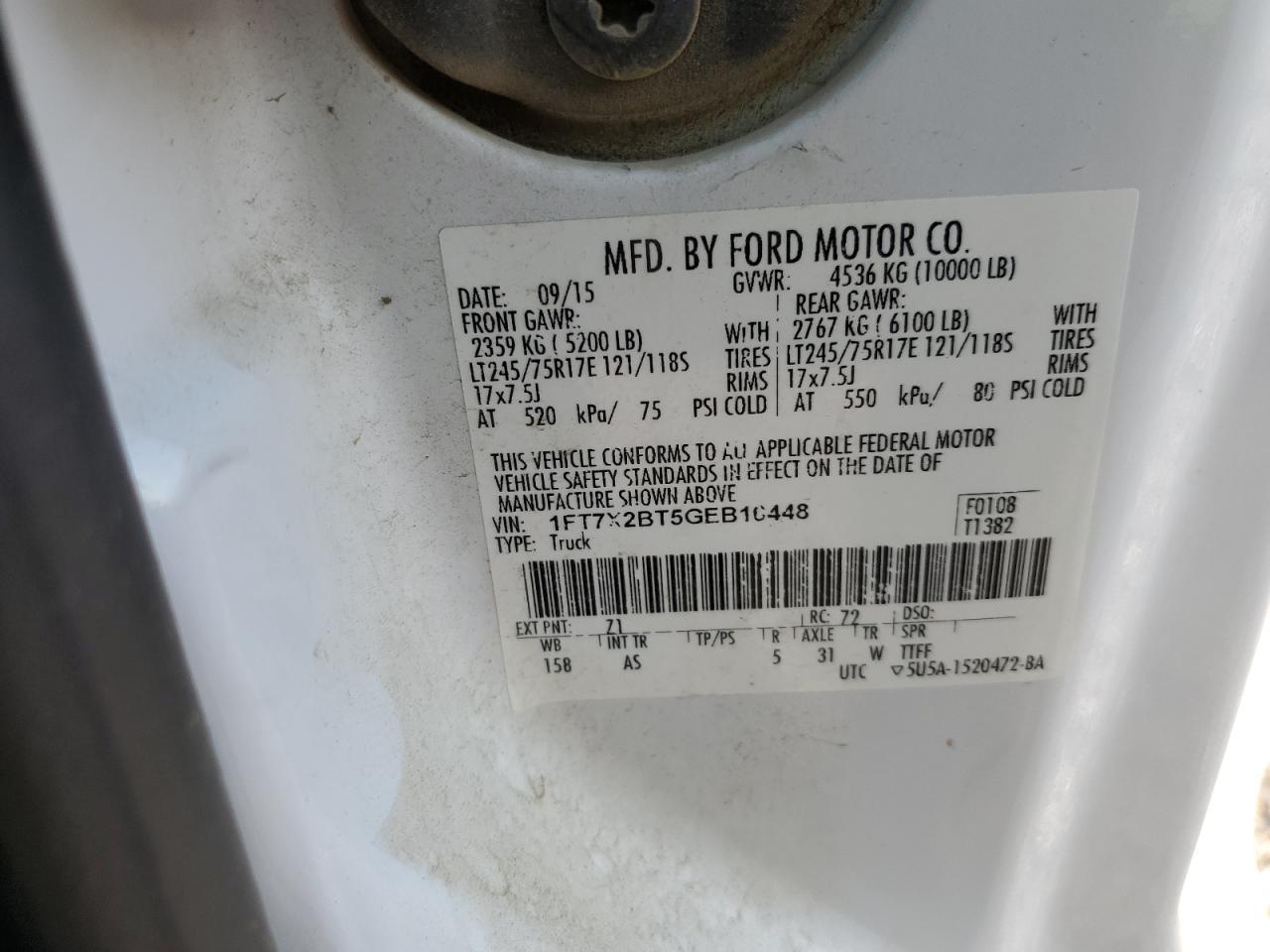 2016 FORD F-250