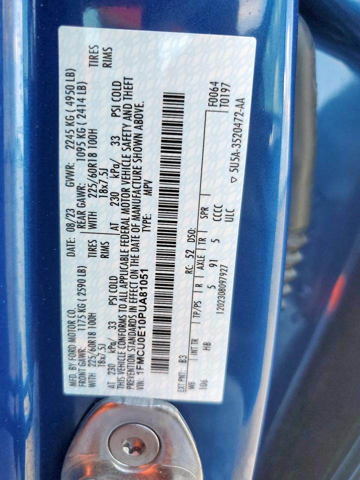 2023 FORD ESCAPE