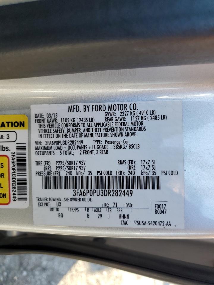 2013 FORD FUSION