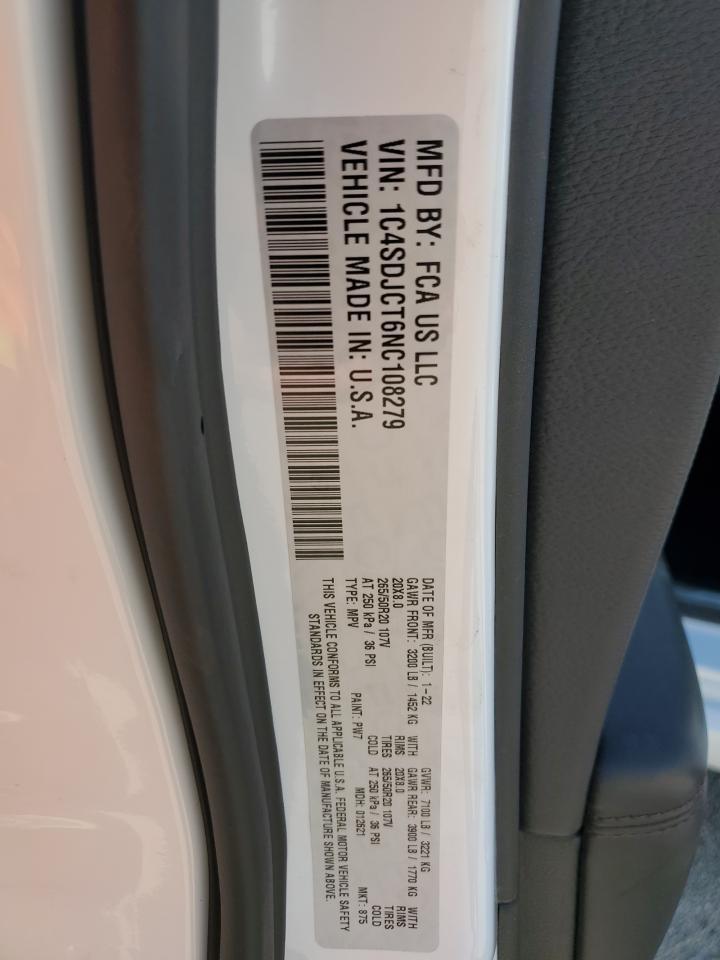 2022 DODGE DURANGO