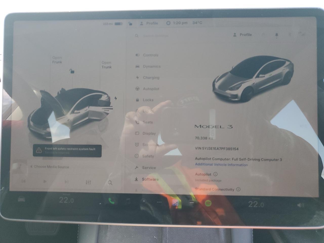 2023 TESLA MODEL 3