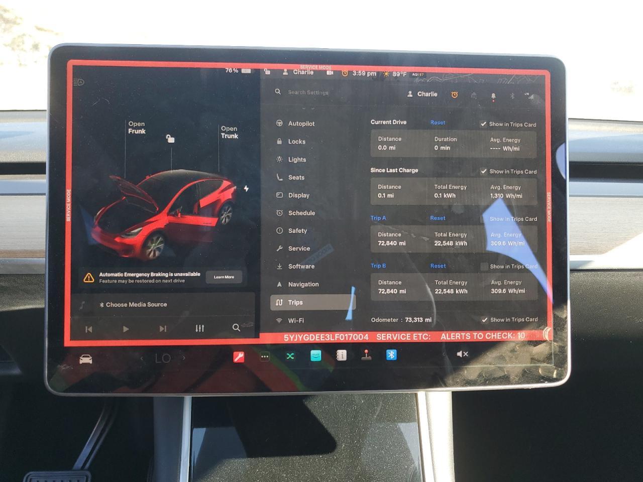 2022 TESLA MODEL Y