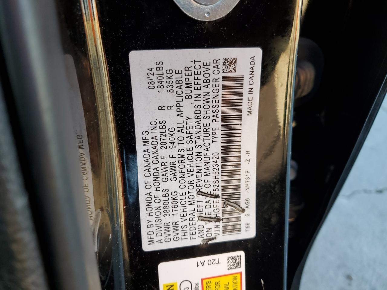 2025 HONDA CIVIC