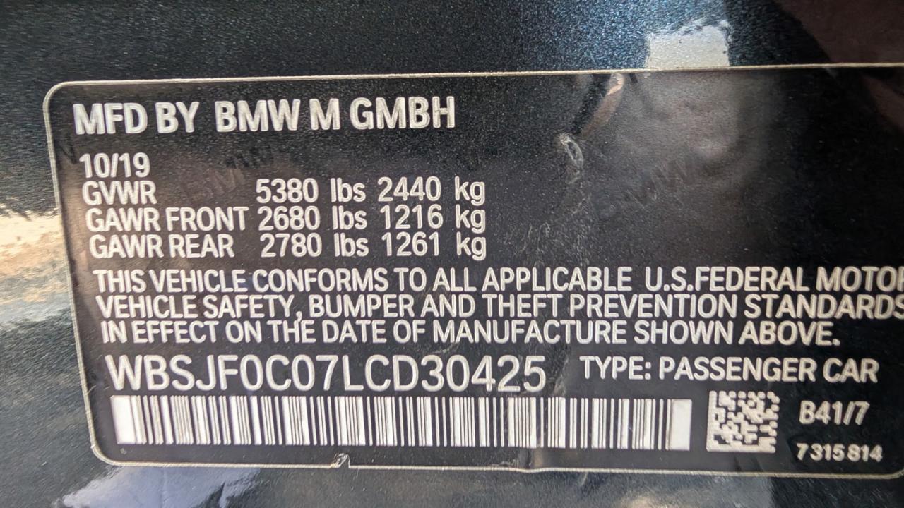 2020 BMW M5