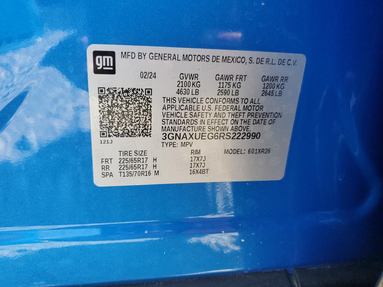 2024 CHEVROLET EQUINOX