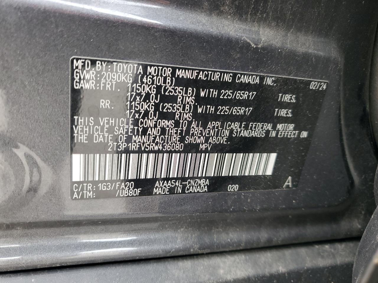 2024 TOYOTA RAV4