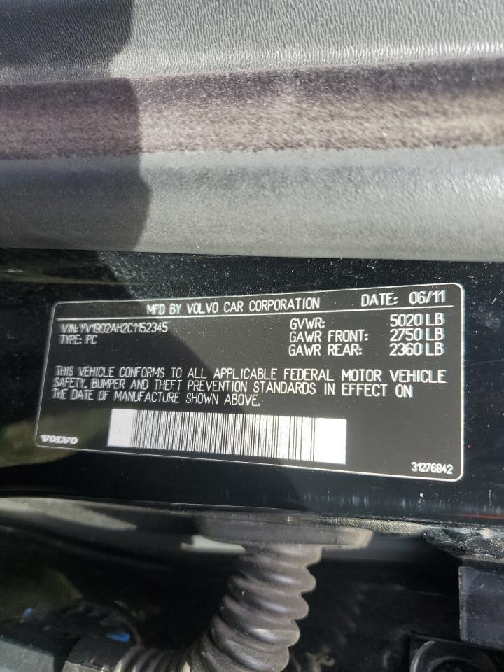 2012 Volv S80 T6