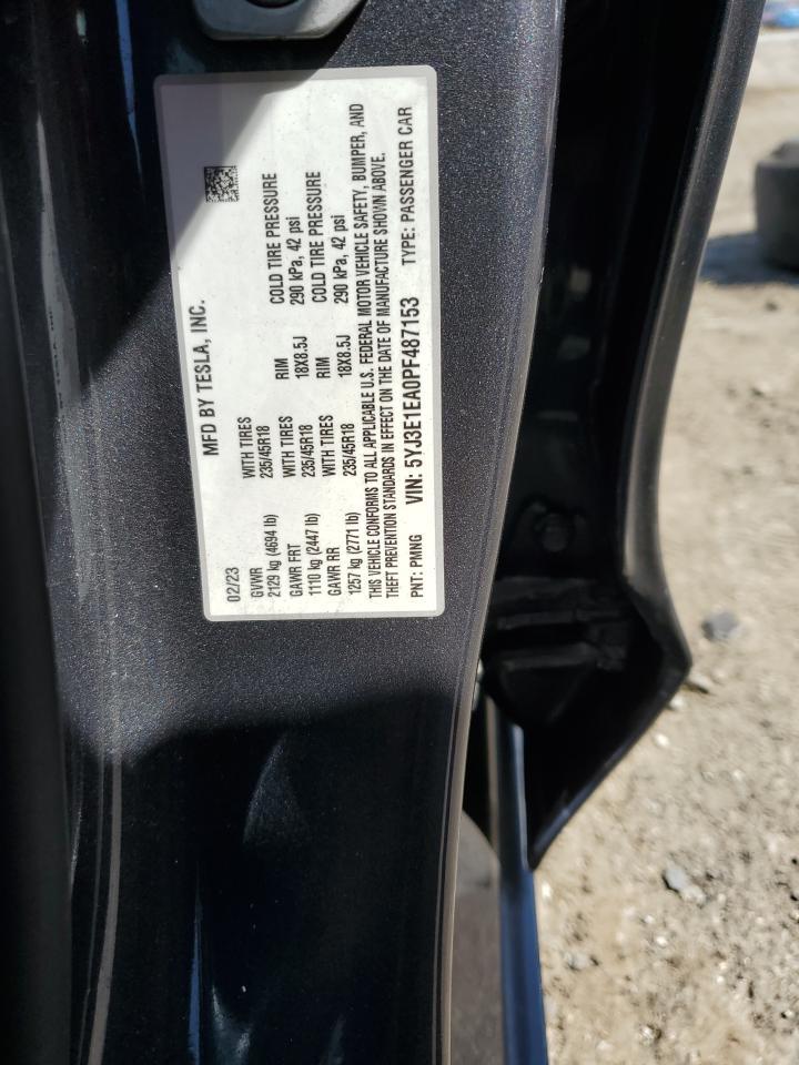 2023 TESLA MODEL 3